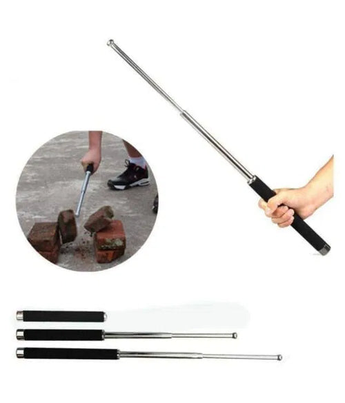 Personal Stick Security Professional Multitool Comfotable Grip Foldable Stick for Men and Women with Bag
